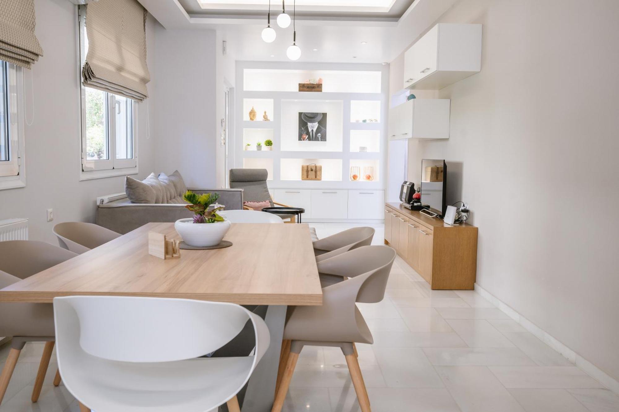 Brand New Family House Est. 2023 Daire Kandiye Dış mekan fotoğraf