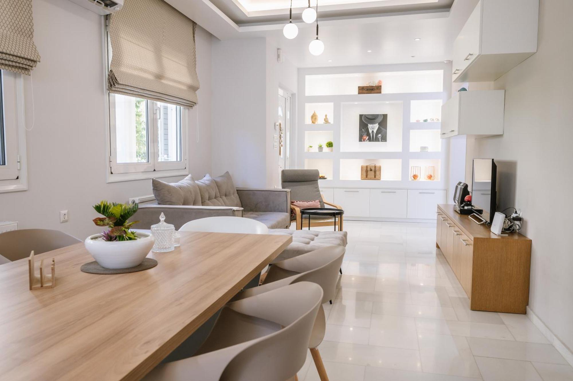 Brand New Family House Est. 2023 Daire Kandiye Dış mekan fotoğraf