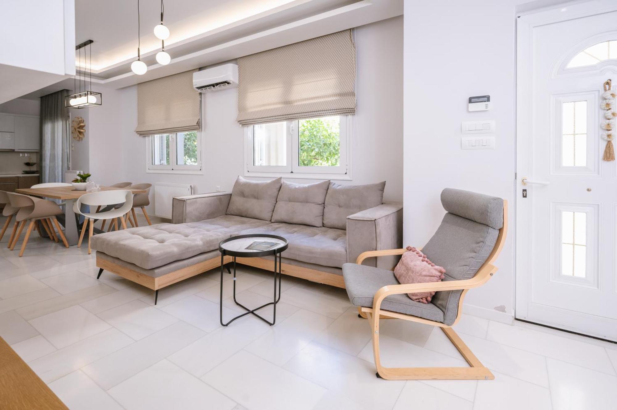 Brand New Family House Est. 2023 Daire Kandiye Dış mekan fotoğraf